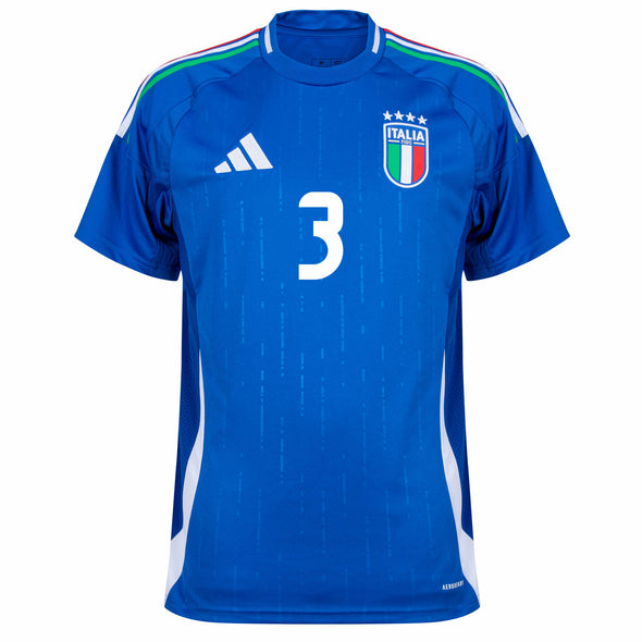 Men's Authentic Adidas DiMarco Italy Home Jersey 2024