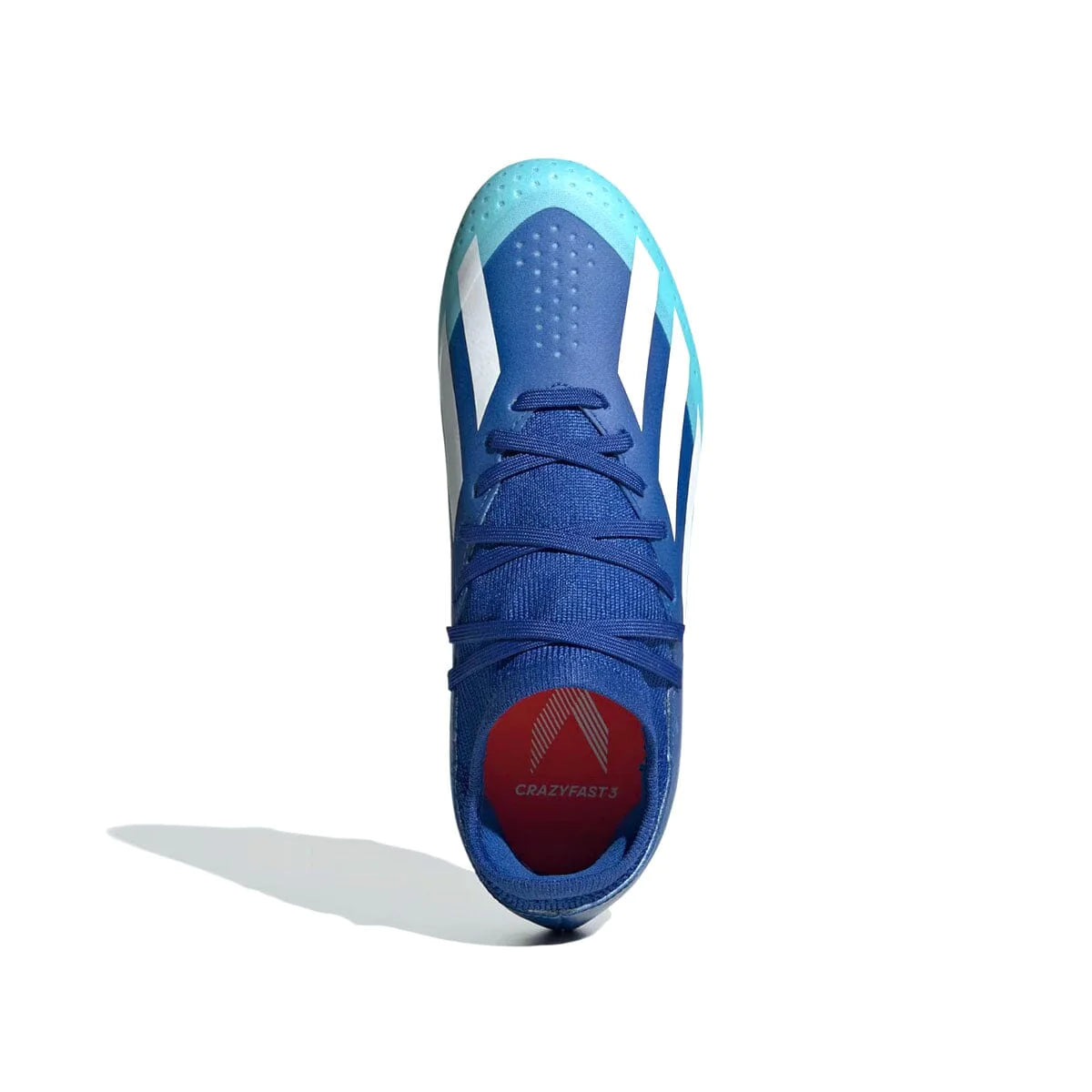 adidas X CrazyFast.3 /Solar - Ground USA – Soccer Royal/White Bright Firm ID9354 Soccer Junior Zone Red Cleat FG