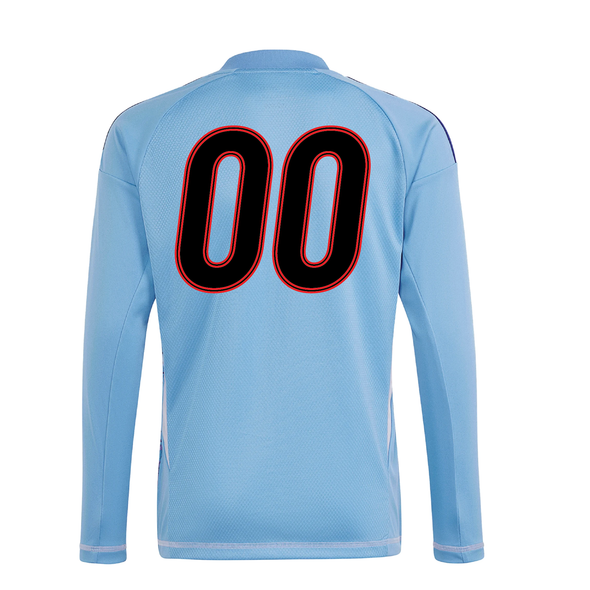 adidas Showcase Tiro 24 LS Goalkeeper Jersey Light Blue