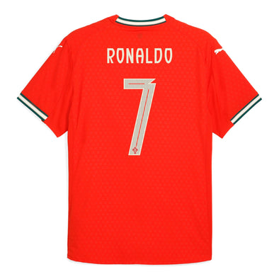 Men's Authentic Puma Ronaldo Portugal Home Jersey 2025