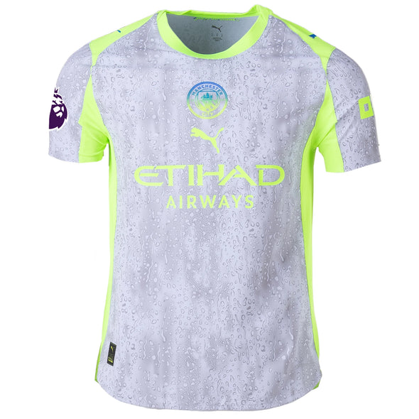 Men's Authentic Puma Haaland Manchester City Third Jersey 25/26