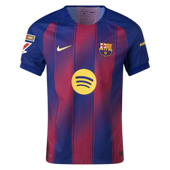 Men's Authentic Nike Raphinha Barcelona Home Jersey 25/26