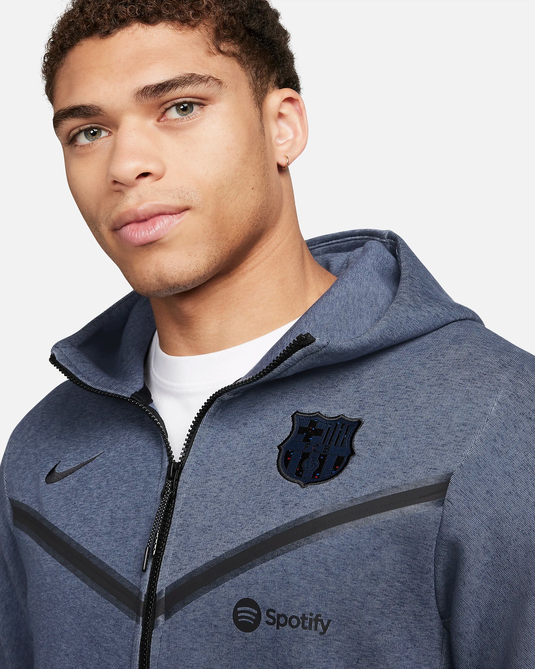 Barcelona top soccer hoodie
