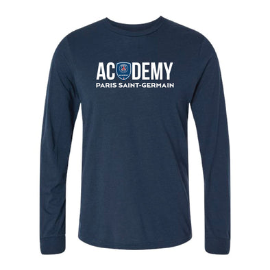 PSG Academy Miami Long Sleeve Badge Shirt Navy