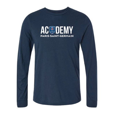 PSG Academy Phoenix Long Sleeve Badge Shirt Navy