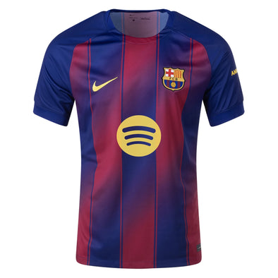 Men's Replica Nike Barcelona Home Jersey 25/26