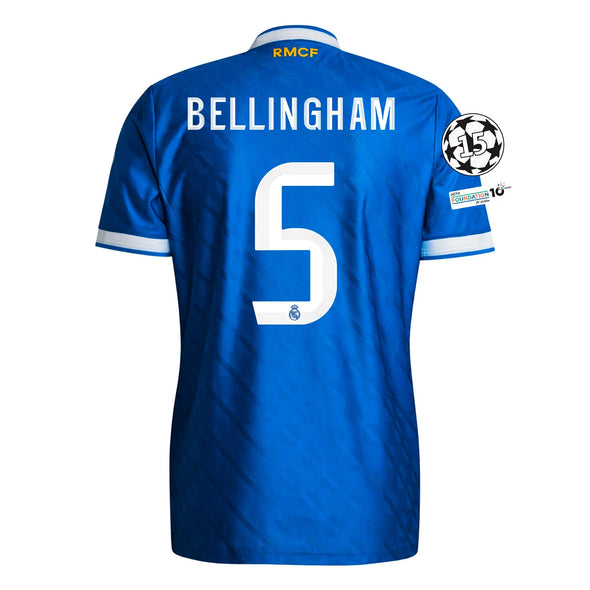Men's Authentic adidas Bellingham Real Madrid Third Jersey 25/26 - UCL