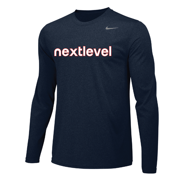 Next Level (Transfer) Nike Legend Long Sleeve Shirt Navy