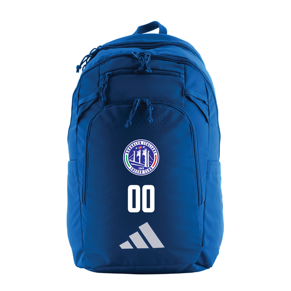 Brooklyn Italians adidas Defender V Backpack Royal