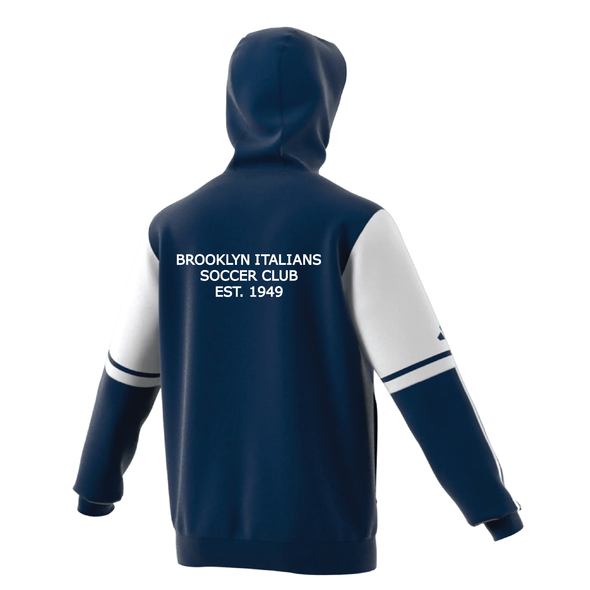 Brooklyn Italians adidas Squadra 25 Hoodie Navy