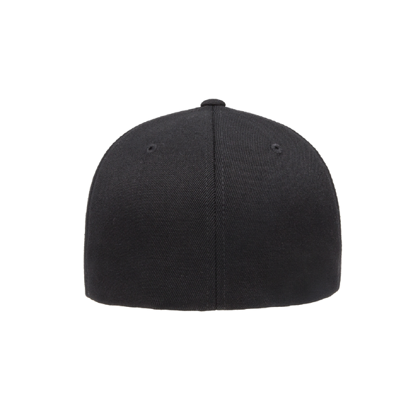 Belleville Flexfit Wool Blend Fitted Cap Black