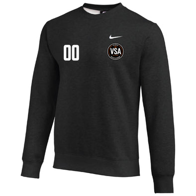 Valencia Nike Team Club Fleece Sweatshirt Black