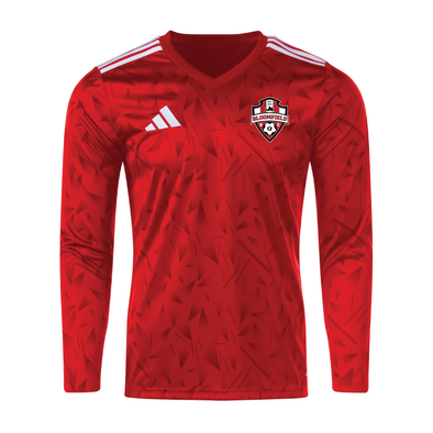 Bloomfield SC Coaches adidas Icon 25 LS Jersey Red