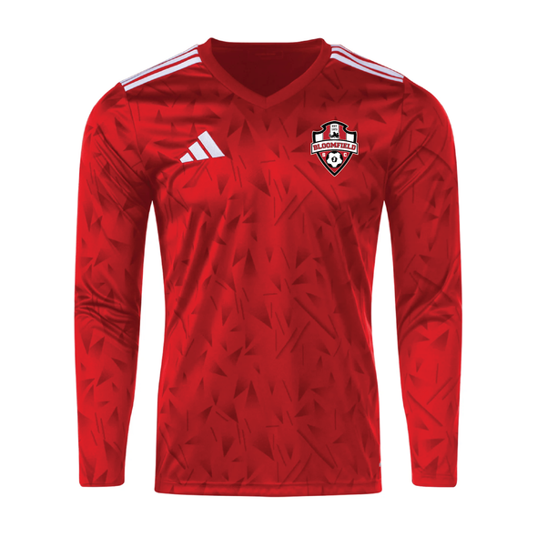 Bloomfield SC Coaches adidas Icon 25 LS Jersey Red