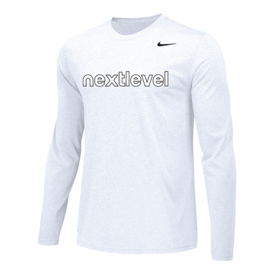 Next Level (Transfer) Nike Legend Long Sleeve Shirt White