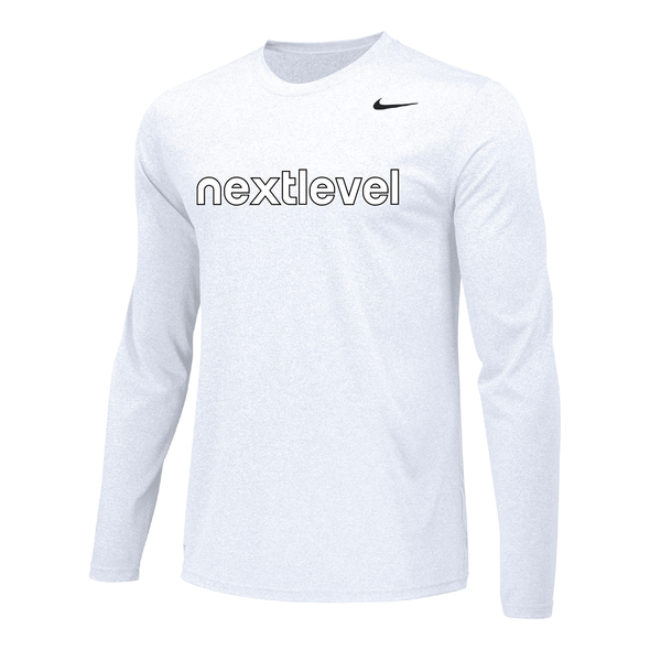 Next Level (Transfer) Nike Legend Long Sleeve Shirt White