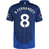 Kid's Replica adidas B.Fernandes Manchester United Away Jersey 24/25