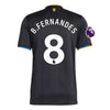 Men's Authentic adidas B.Fernandes Manchester United Third Jersey 25/26