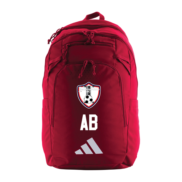 Ironbound SC adidas Defender V Backpack Red