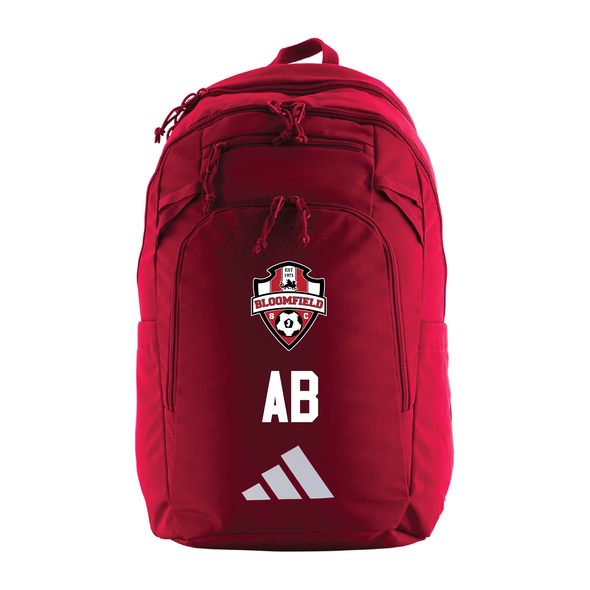Bloomfield SC adidas Defender V Backpack Red