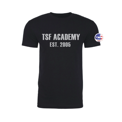 TSF Academy 2005 Short Sleeve T-Shirt Black