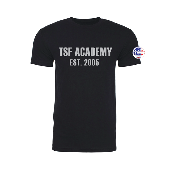 TSF Academy FAN 2005 Short Sleeve T-Shirt Black