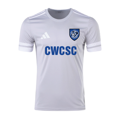 Caldwell West Caldwell adidas Squadra 25 Jersey Light Grey