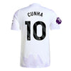 Men's Authentic adidas Cunha Manchester United Away Jersey 25/26