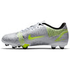 Nike Junior Mercurial Vapor 14 Academy FG/MG Soccer Cleat - MetallicSilver/Volt