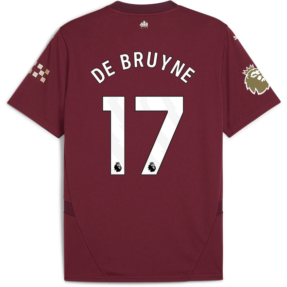 Men's Replica Puma De Bruyne Manchester City Third Jersey 24/25