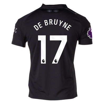 Kid's Replica Puma De Bruyne Manchester City Away Jersey 25/26