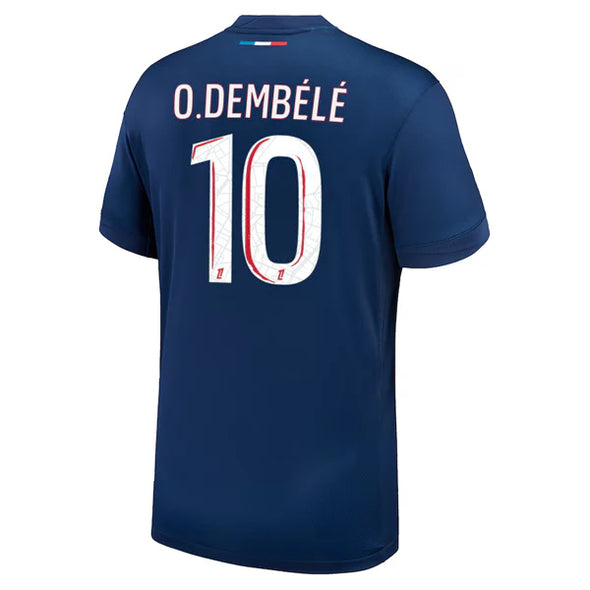 Men's Nike Replica Dembele Paris Saint-Germain 2024/25 Home Jersey