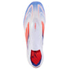 adidas F50 Elite Laceless FG Firm Ground Soccer Cleat White/Solar Red/Lucid Blue