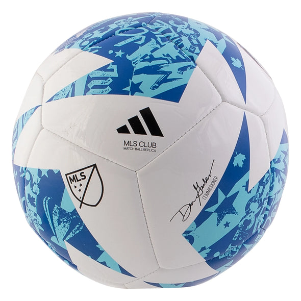 adidas MLS Club Soccer Ball 2023 - Blue 20 SOCCER BALL PACK