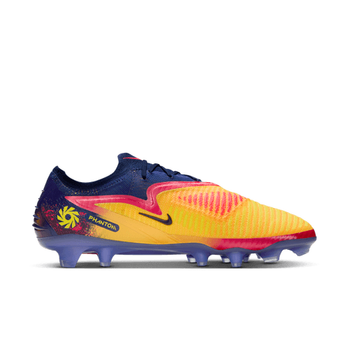 Nike Phantom 6 360 Elite EH FG Firm Ground Soccer Cleats - Laser Orange/ Lemon Venom-Blue Void