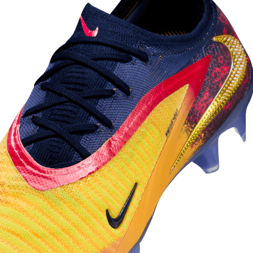Nike Phantom 6 360 Elite EH FG Firm Ground Soccer Cleats - Laser Orange/ Lemon Venom-Blue Void
