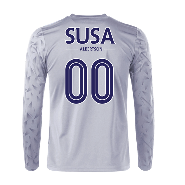 SUSA Northeast RL adidas Icon 25 Training Jersey Light Grey L/S