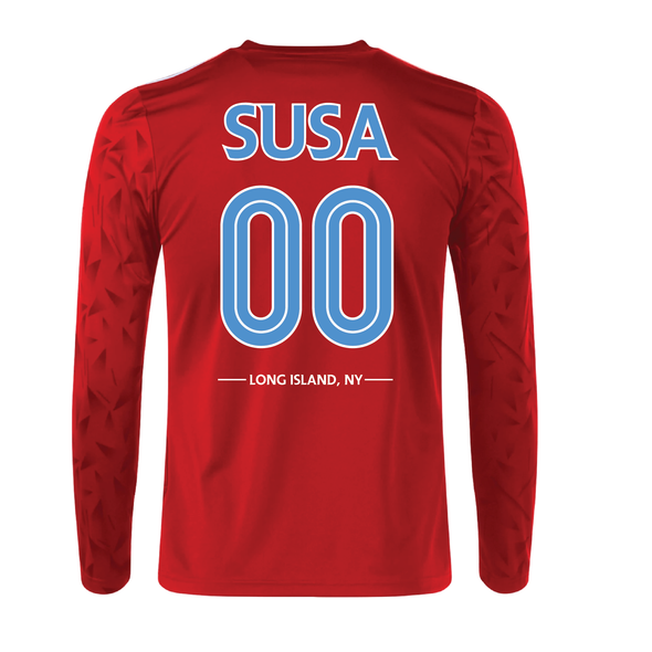 SUSA adidas Icon 25 LS Goalkeeper Jersey Red