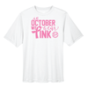 EMSC Competitive Awareness October We Wear Pink SS T-Shirt- White