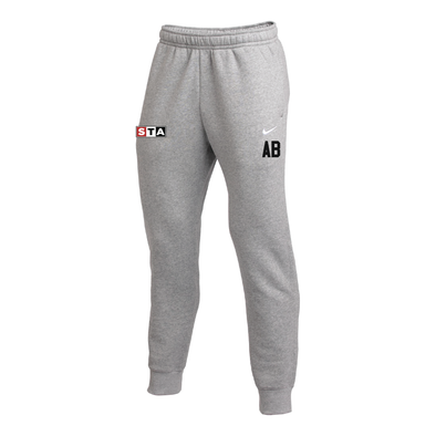 STA Boys ECNL Nike Club Fleece Jogger Pant Grey