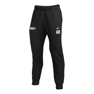 STA Girls Academy Nike Club Fleece Jogger Pant Black