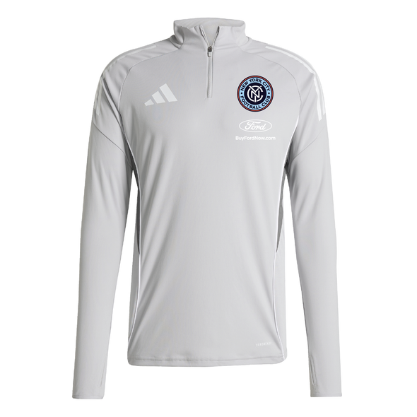 NYCFC Talent Centers adidas Tiro 25 Comp Training Top Light Grey