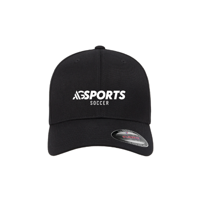 Asphalt Rec FAN Flexfit Wool Blend Fitted Cap Black