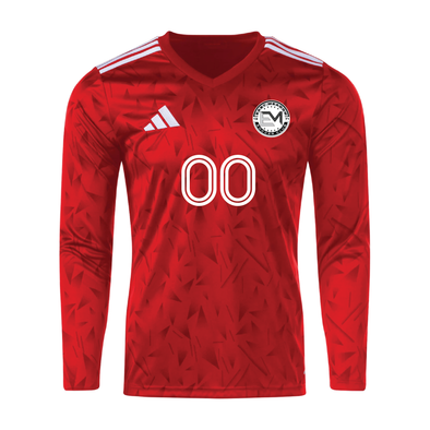 EMSC Competitive adidas Icon 25 LS Goalkeeper Jersey Red