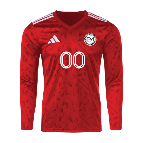 EMSC Competitive adidas Icon 25 LS Goalkeeper Jersey Red