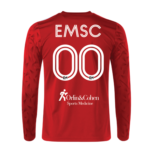 EMSC Competitive adidas Icon 25 LS Goalkeeper Jersey Red