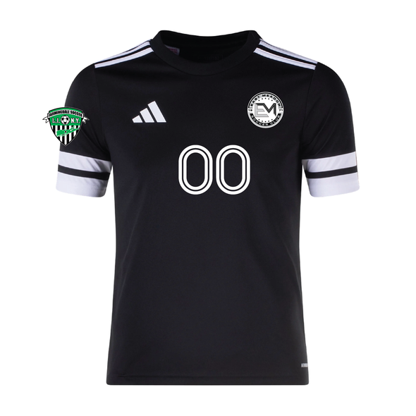 EMSC Farmingdale adidas Squadra 25 Jersey Black