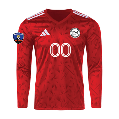 EMSC Uruguayan Athletico adidas Icon 25 LS Goalkeeper Jersey Red