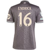 Men's Replica adidas Endrick Real Madrid Third Jersey 24/25