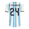 Men's Authentic adidas E. Fernandez Argentina Home Jersey 2026 - Ships by 12/10